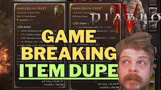 DIABLO 4 DUPE ITEMS ON ETERNAL or SEASONAL DONT DO THIS [upl. by Warrenne]