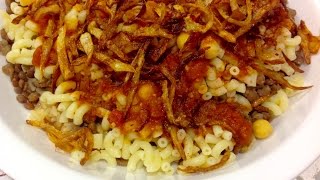 Egyptian LentilRice amp Pasta Koshari [upl. by Zurciram]