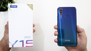 Vivo Y15 Unboxing And Quick Review I Hindi [upl. by Etirugram320]