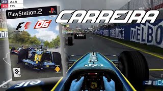 F1 2006 PS2 CARREIRA JOGANDO NO VOLANTE G29 shorts f1 ps2 [upl. by Aicinad]