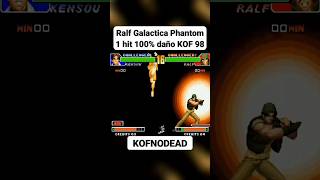 Ralf Galactica Phantom vs Kensou KOF 98 kofnodead kof kof98 arcade shorts arcadegames [upl. by Adnola]