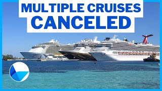 BREAKING CRUISE NEWS UPDATE Multiple Cruises Canceled Carnival Cruise Ship Overboard amp MORE [upl. by Assiralc]