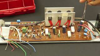 DIY Warneck Research EP200 Amplifier Varivib Output board amp Shielding tube install [upl. by Coffey]