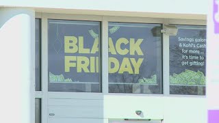 Black Friday shoppers energized happy about bagging deals [upl. by Akkire890]