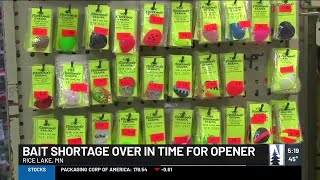 Bait Shortage in time for Minnesota Fishing Opener [upl. by Reimer607]