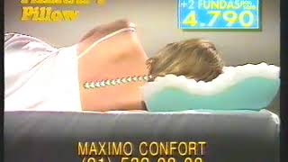 Anuncios almohadas cervicales 1993 [upl. by Anitrebla]