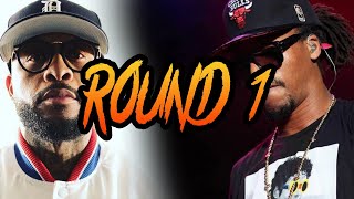 Royce da 59quot Vs Lupe Fiasco Round 1 [upl. by Anibas]