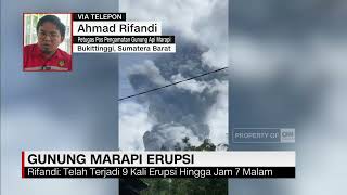 Kondisi Terkini Erupsi Gunung Marapi [upl. by Kaitlyn277]