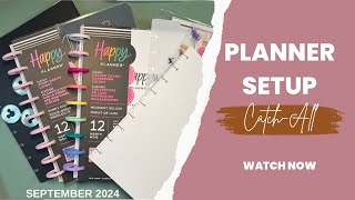 Simple SETUP Catchall Planner  Customizing my catchall system Sept 2024 [upl. by Rann76]