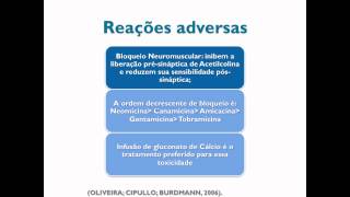 Curso de Farmacologia Aula 31  Inibidores da sintese proteica parte I [upl. by Gemma]