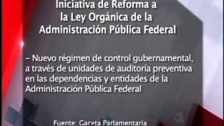 Presentan PRI y PVEM reformas para reestructurar la administración pública federal [upl. by Leanor766]