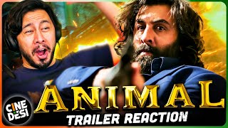 ANIMAL OFFICIAL TRAILER REACTION Ranbir Kapoor  Rashmika M Anil K Bobby D [upl. by Mikaela826]