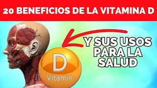 VITAMINA D Descubre Los 20 Beneficios Para la Salud [upl. by Prudy]