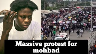 MOHBAD Massive protest for Mohbad in Abeokuta amp Ikorodu demanding justice for Mohbad [upl. by Paymar556]