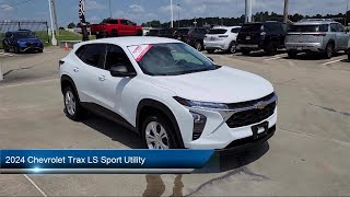 2024 Chevrolet Trax LS Sport Utility Shreveport Mt Pleasant Longview Tyler Hot Springs [upl. by Moises289]