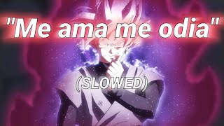 quotME AMA ME ODIAquotSLOWEDLETRABLACK GOKU [upl. by Aecila]