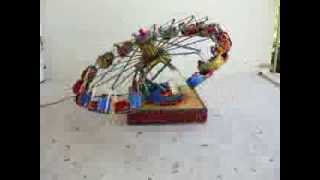 Model of fairground ride meccano [upl. by Omocaig78]