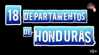 MB  Departamentos de Honduras  Cabeceras de Honduras [upl. by Zenia]