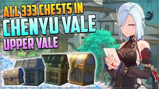 Chenyu Vale Complete 333 Chest Guide Upper Vale  Genshin Impact 44 [upl. by Habas383]