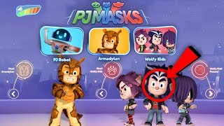 PJ Masks Secret Game with Armadylan and Wolfy Kids [upl. by Assirehc]