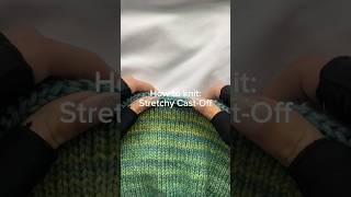 How to knit Jenny’s surprisingly stretchy castoff knitting tutorial [upl. by Eerdna]