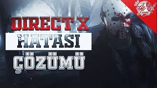 Windows  DirectX Hatası Sorunu Çözümü [upl. by Delija472]