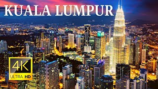 Kuala Lumpur Malaysia 🇲🇾 in 4K ULTRA HD 60FPS video by Drone [upl. by Gauntlett]