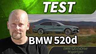 2024 BMW 520d xDrive M sport pro  test [upl. by Akienat]