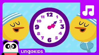 HOURS OF THE DAY ⏰ Daily Routines Song for Kids  Lingokids [upl. by Eusoj]