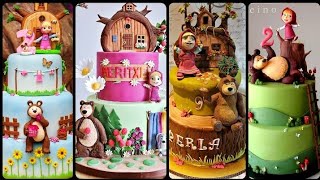 STORY WITH MASHA AND THE BEAR  SURPRISE BIRTHDAY FUN FOR MASHA WITH MISHA AND THE FOREST ANIMALS [upl. by Sucrad862]