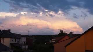 Cumulonimbus Pileus Timelapse [upl. by Ruth481]