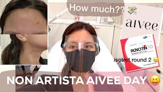 the aivee clinic review 2021 HOW MUCH did I spend on my Aivee Day ISOTRETINOUN ROUND 2 [upl. by Acnairb818]