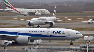 140 planes in 2 hours  New York JFK 🇺🇸 Plane Spotting  TWA Hotel Rooftop  Rush Hour Huge traffic [upl. by Anin54]