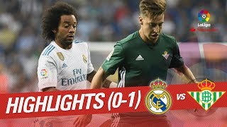 Resumen de Real Madrid vs Real Betis 01 [upl. by Engvall]