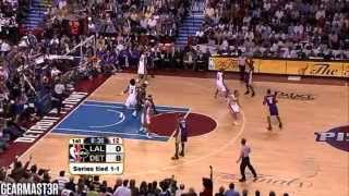 2004 NBA Finals  Los Angeles vs Detroit  Game 3 Best Plays [upl. by Adnoma]