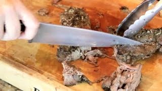 Carving a Beef Pot Roast  Roast Beef Recipes [upl. by Ailina]