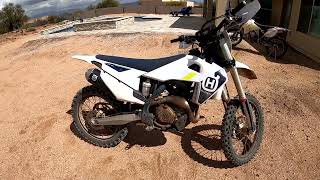 Husqvarna FC 450 2022 100 hour review [upl. by Salohcim870]