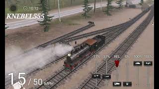 TRAINZ 3 Transportando vagones vacios [upl. by Nomla753]