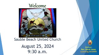 Service of worship at Sauble Beach UC Sunday at 930 am on August 25 2024 [upl. by Demmahum794]