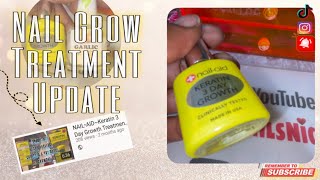 Update on using NAILAID 3 Day KERATIN Nail Growth Treatment [upl. by Narine355]