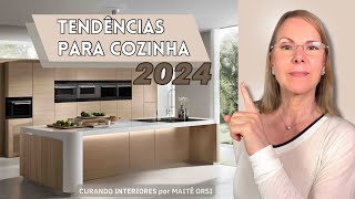 Sete tendências para cozinha em 2024 em projetos maravilhosos [upl. by Ahsihat569]