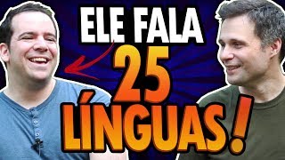 BRASILEIRO QUE FALA 25 LÍNGUAS DÁ DICAS PARA APRENDER COM MAIS FACILIDADE [upl. by Aihsyak872]