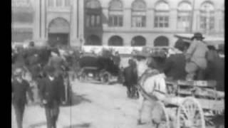 1906 Refugees at Ferry Building San Francisco [upl. by Anse]