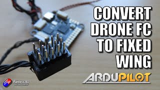 Converting a Cheap Quad Flight Controller to Fixed Wing Ardupilot [upl. by Atiugal]