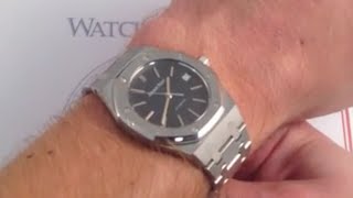 Audemars Piguet Royal Oak 14790ST Luxury Watch Review [upl. by Eselehs]