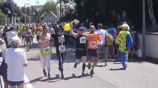 Marathon du vignoble dAlsace 2013  Finish in Molsheim Alsace [upl. by Malley]