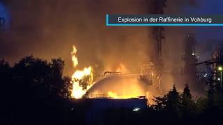 Explosion in der Raffinerie bei Vohburg [upl. by Geminian]