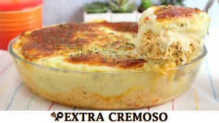 ESCONDIDINHO DE FRANGO CREMOSO  RECEITAS QUE AMO [upl. by Prochora108]