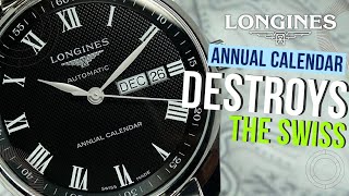 Longines annual calendar  On par with its 40000 USD rivals  My Yorch Style [upl. by Nylidam]