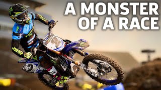 Monster Energy Supercross Gameplay Tearing Through Minneapolis And Las Vegas [upl. by Jennings]